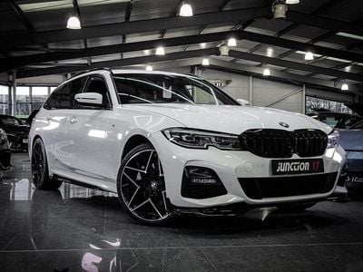 White Used 2021 BMW 330e M Sport Estate | £18,500 (Fair price)