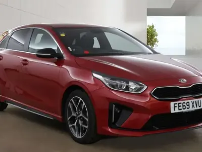 Used Kia Ceed GT-Line 118 HP (86 kW) 2019 Red Hatchback