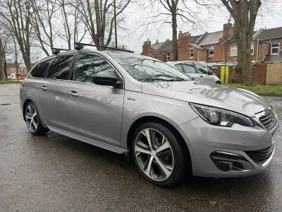 Used Peugeot 308 GT-line 130 HP (95 kW) 2015 Grey Estate