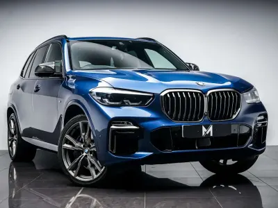 Used BMW X5 400 HP (294 kW) 2019 Blue SUV