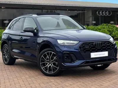 Used Audi Q5 Black Edition 204 HP (150 kW) 2024 Blue SUV