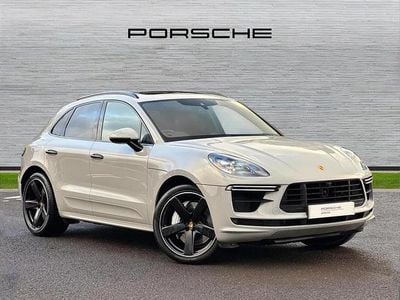 Grey Used 2021 Porsche Macan Turbo SUV | £54,990 (Expensive)
