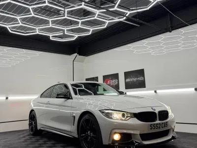 Used BMW 420 Coupé M Sport 190 HP (139 kW) 2016 White Coupe