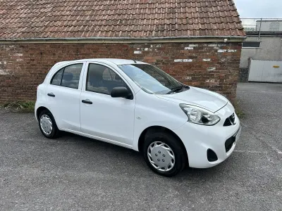 Used Nissan Micra Visia 2014 White Hatchback