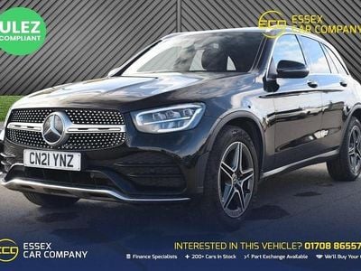 Used Mercedes GLC220 AMG line 194 HP (142 kW) 2021 Black Estate