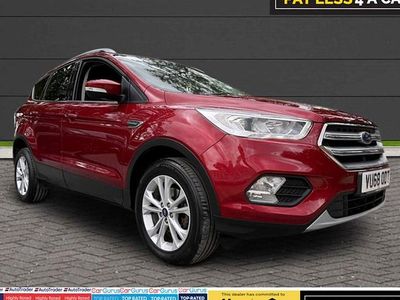 Used Ford Kuga Titanium 150 HP (110 kW) 2018 Red SUV