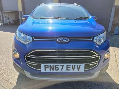 Używany Ford Ecosport Titanium 125 KM (91 kW) 2017 Niebieski SUV
