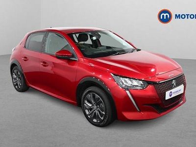 Used Peugeot e-208 Allure 100 kW (136 HP) 2021 Red Hatchback