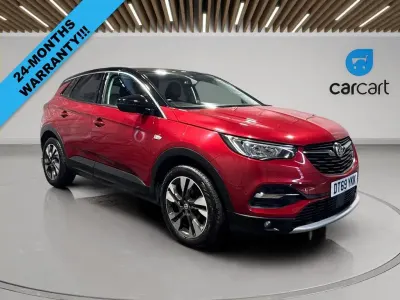 Used Vauxhall Grandland X SRi 130 HP (95 kW) 2020 Red SUV