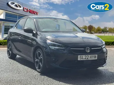 Used Vauxhall Corsa Edition 131 HP (96 kW) 2022 Black Hatchback