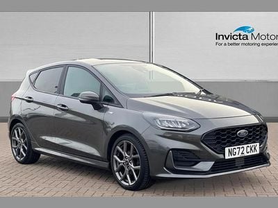 Used Ford Fiesta ST-Line 125 HP (91 kW) 2023 Grey Hatchback