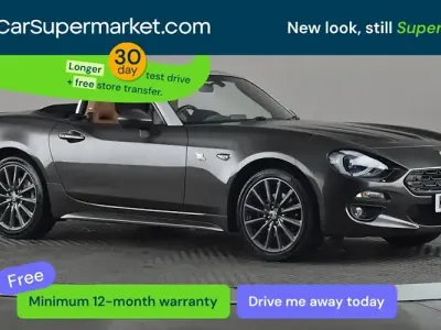 Używany Fiat 124 Spider Lusso Plus 140 KM (102 kW) 2017 Brązowy Kabriolet
