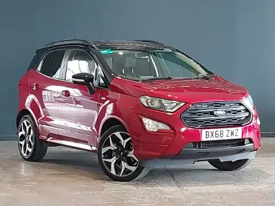 Used Ford Ecosport ST-Line 125 HP (91 kW) 2019 Red SUV