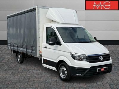 White Used 2021 VW Crafter Startline Van | £29,995 (Expensive)