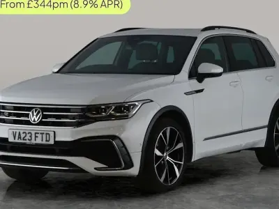 Second-hand VW Tiguan R-line 150 CP (110 kW) 2023 Alb SUV
