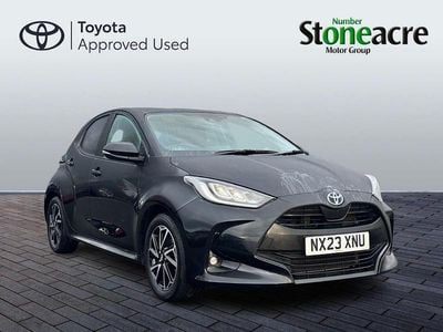 Black Used 2023 Toyota Yaris Hybrid Design Hatchback | £17,000 (Good price)