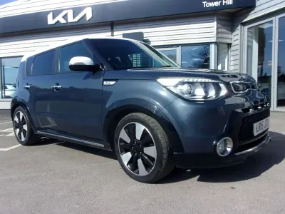 Used Kia Soul 128 HP (94 kW) 2015 Blue SUV