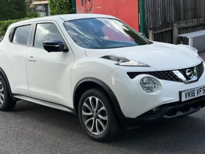 Used Nissan Juke Tekna 110 HP (80 kW) 2016 White SUV