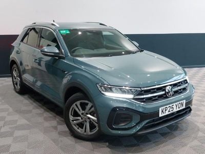 Blue Used 2025 VW T-Roc R-line SUV | £27,198 (Fair price)