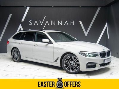 Used BMW 520 M Sport 184 HP (135 kW) 2019 White Estate