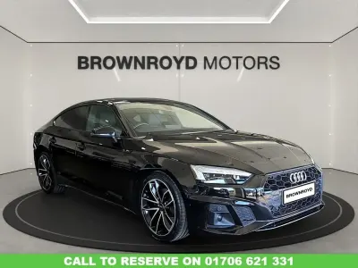 Usado Audi A5 Sportback S-Line 163 CV (119 kW) 2021 Negro Utilitario