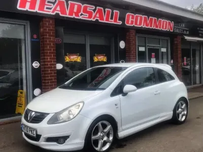 Second-hand Vauxhall Corsa SRi 100 CP (73 kW) 2010 Alb Hatchback