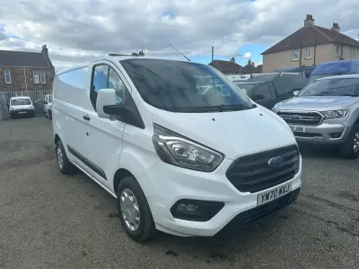 Usado Ford Transit Custom Trend 105 HP (77 kW) 2021 Branco Van