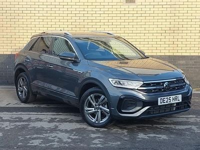 Grey Used 2025 VW T-Roc R-line SUV | £27,698 (Fair price)