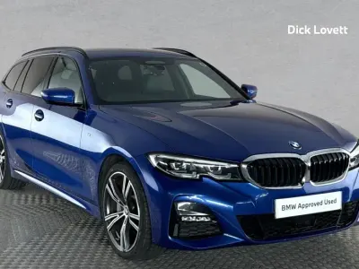 Used BMW 330 M Sport 288 HP (211 kW) 2020 Blue Estate