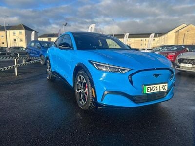 Grabber blue Used 2024 Ford Mustang Premium Hatchback | £34,995 (Fair price)