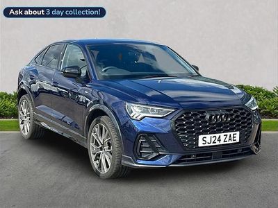 Used Audi Q3 Black Edition 150 HP (110 kW) 2024 Blue SUV