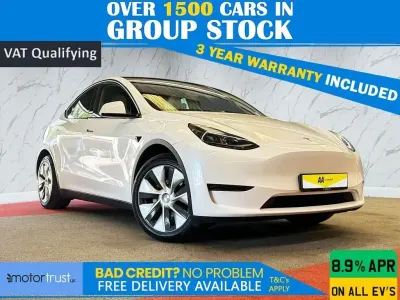 Używany Tesla Model Y 282 kW (384 KM) 2022 Biały SUV