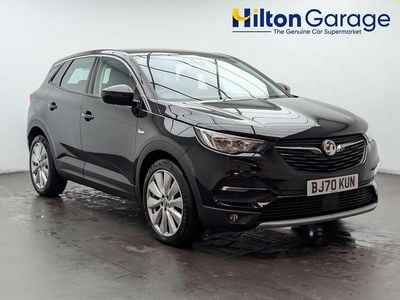 Used Vauxhall Grandland X Elite 130 HP (95 kW) 2020 Black SUV