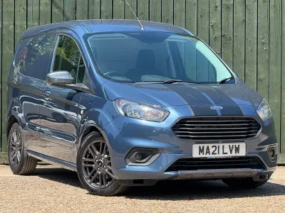 Used Ford Transit Sport 100 HP (73 kW) 2021 Blue Van
