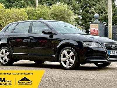 Used Audi A3 Sportback 102 HP (75 kW) 2009 Black Hatchback
