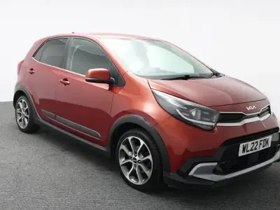 Used Kia Picanto X-Line 66 HP (48 kW) 2022 Orange Hatchback
