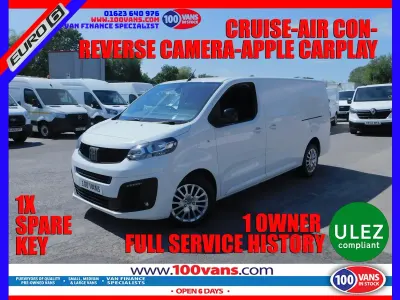 Used Fiat Scudo 120 HP (88 kW) 2024 White Van