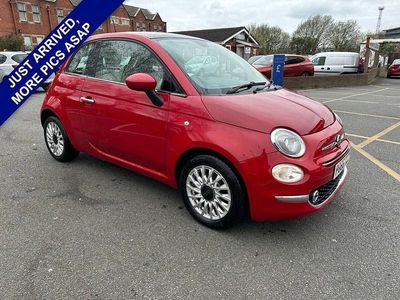 Used Fiat 500 Lounge 69 HP (50 kW) 2017 Red Hatchback