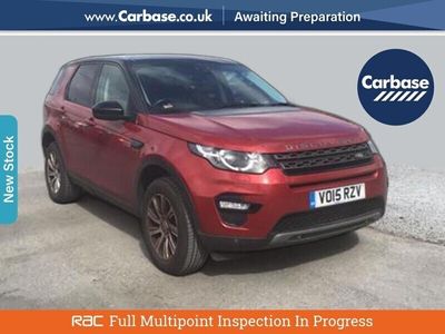 used Land Rover Discovery Sport Discovery Sport 2.2 SD4 SE Tech 5dr - SUV 7 Seats Test DriveReserve This Car -VO15RZVEnquire -VO15RZV