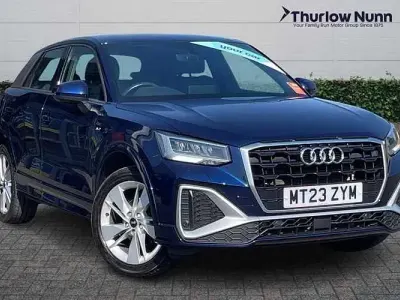 Used Audi Q2 S-Line 150 HP (110 kW) 2023 Blue SUV