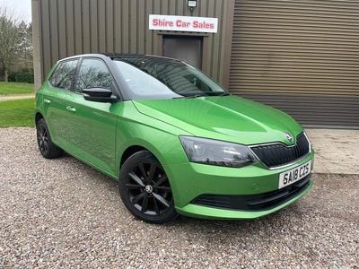 Used Skoda Fabia Colour Edition 2018 Green Hatchback