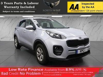 Used Kia Sportage 130 HP (95 kW) 2017 Silver SUV