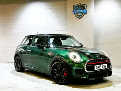 Begagnad Mini John Cooper Works Hatch 2015 Grön Halvkombi