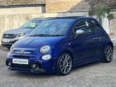 Blue Used 2020 Abarth 595 Turismo Cabriolet | £12,995 (Fair price)