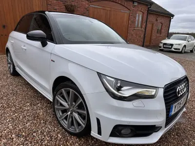 Usado Audi A1 Sportback S-Line 116 CV (85 kW) 2015 Blanco Utilitario