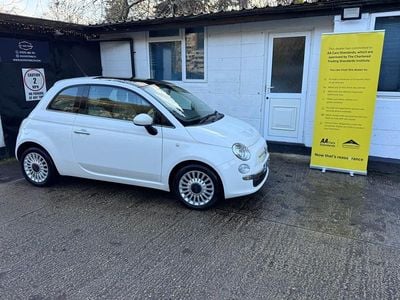 White Used 2012 Fiat 500 Lounge Hatchback | £3,999 (Good price)
