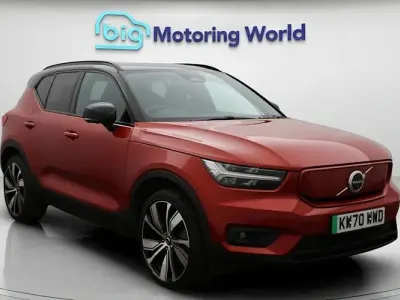 Used Volvo XC40 300 kW (408 HP) 2021 Red SUV