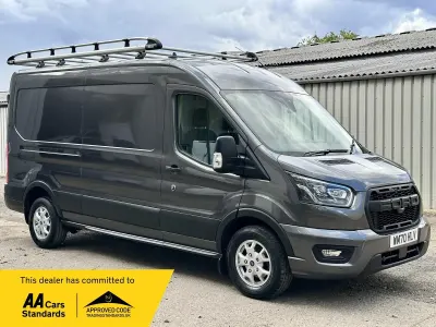 Used Ford Transit Limited 185 HP (136 kW) 2021 Grey Van
