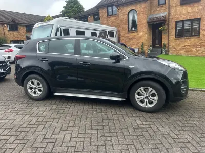 Used Kia Sportage 114 HP (83 kW) 2016 Black SUV