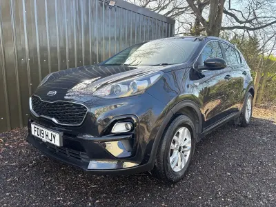 Used Kia Sportage 130 HP (95 kW) 2019 Black SUV